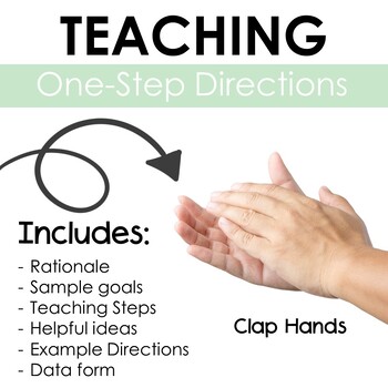 Teaching Simple (One-Step) Directions